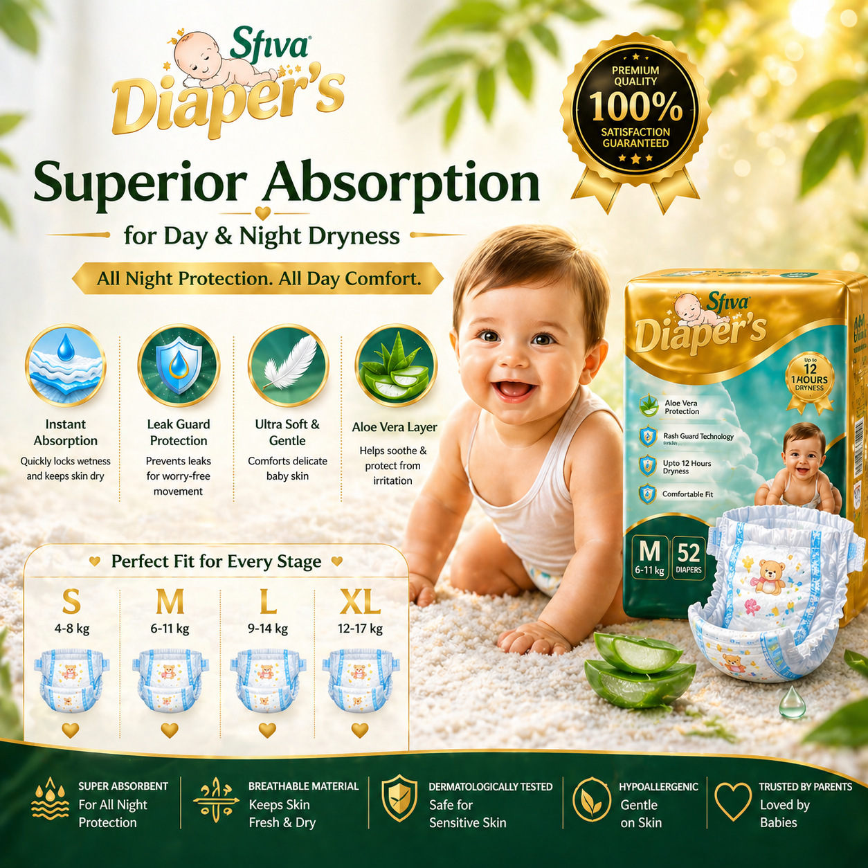 Sfiva Diapers