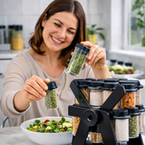 18 Jar Rotating Spice Rack