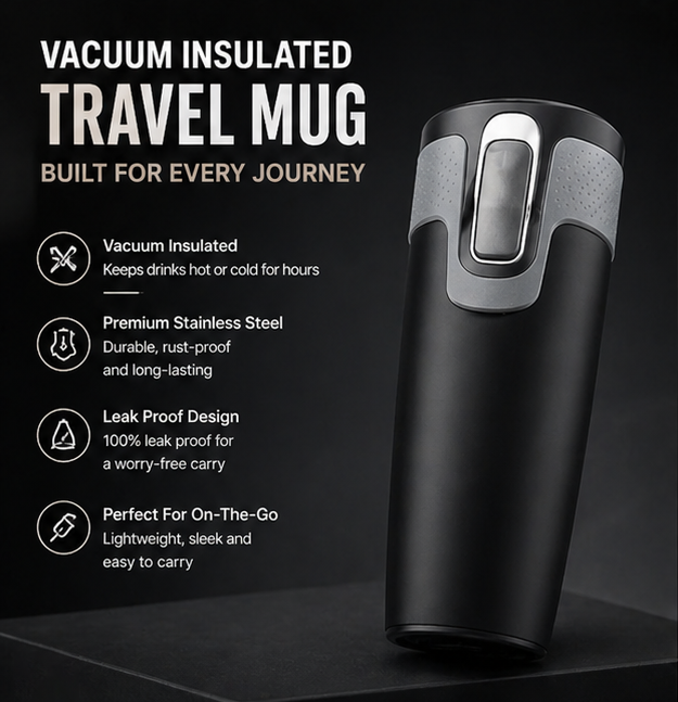 Stainless Steel Travel Mug