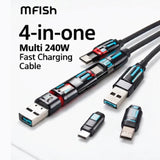 4-in-1 Multi USB Charging Cable