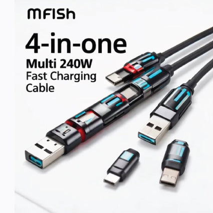 4-in-1 Multi USB Charging Cable