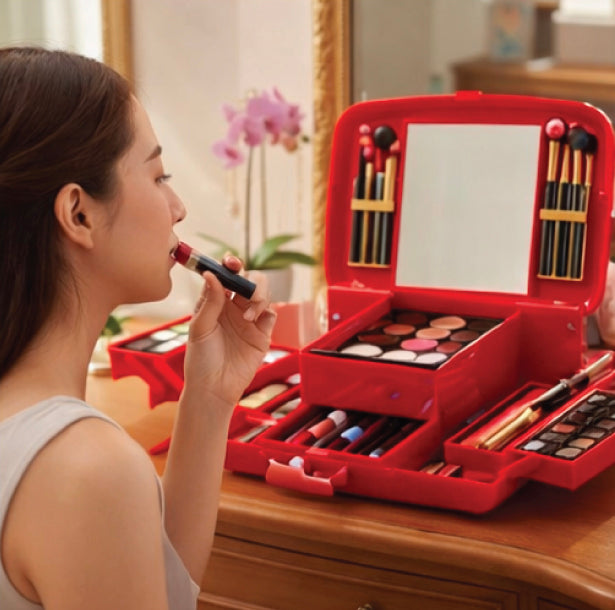 Classic Deluxe Vanity Case Make-Up Kit