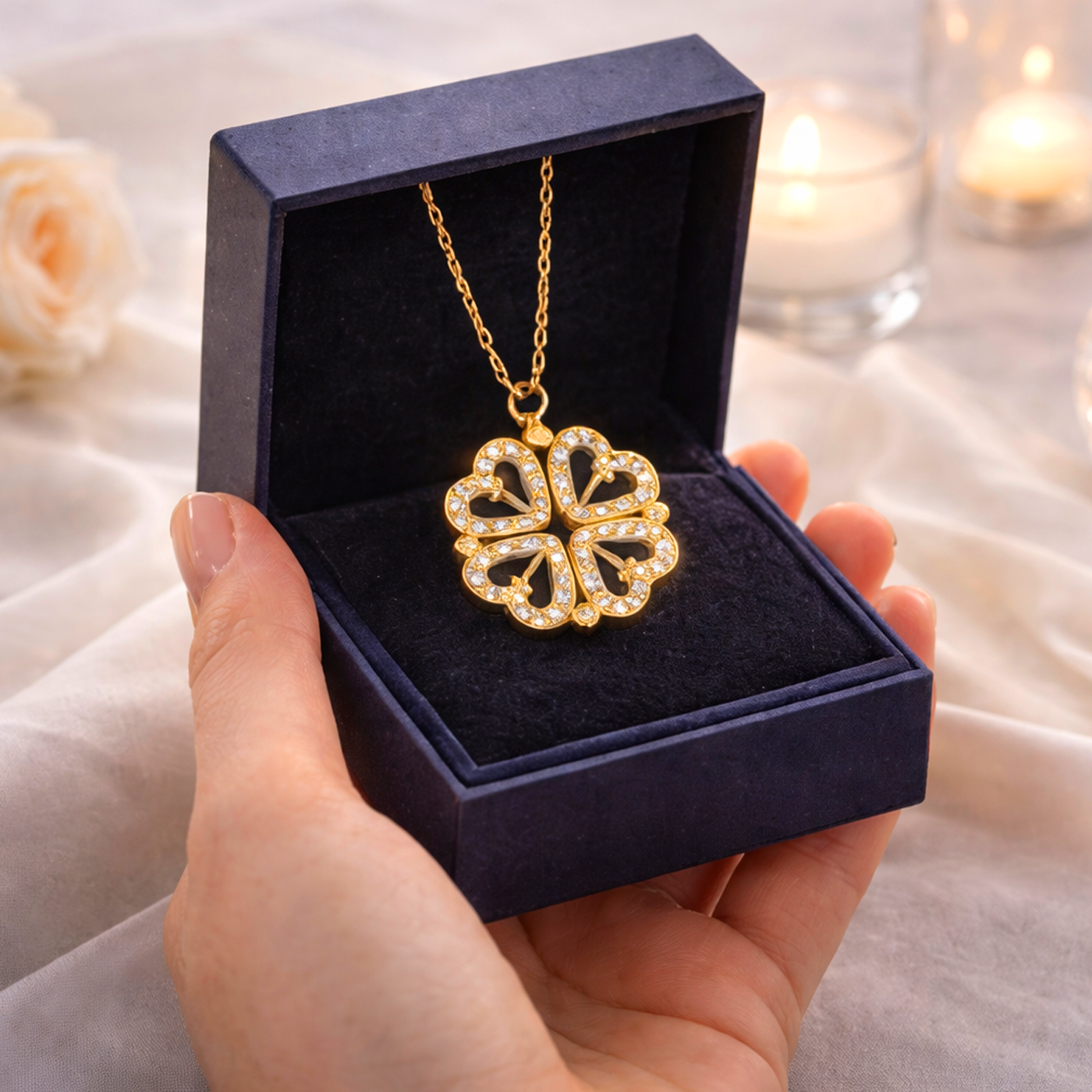 Flower Leaf Necklace