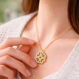 Flower Leaf Necklace