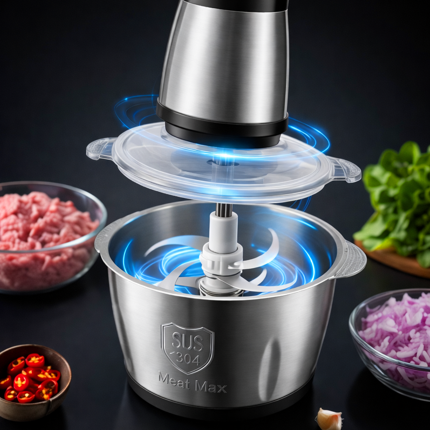 Food Processor Multifunction Food Chopper