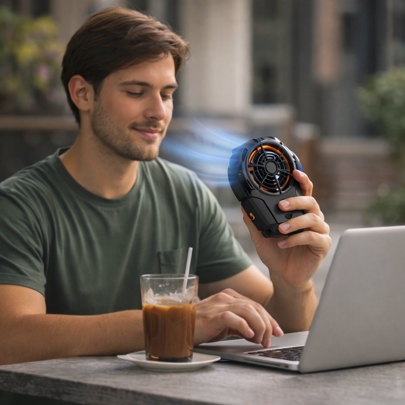 Mini Cooling Fan Radiator