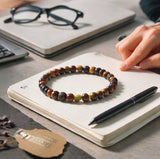 Natural Stone Beaded Bracelet