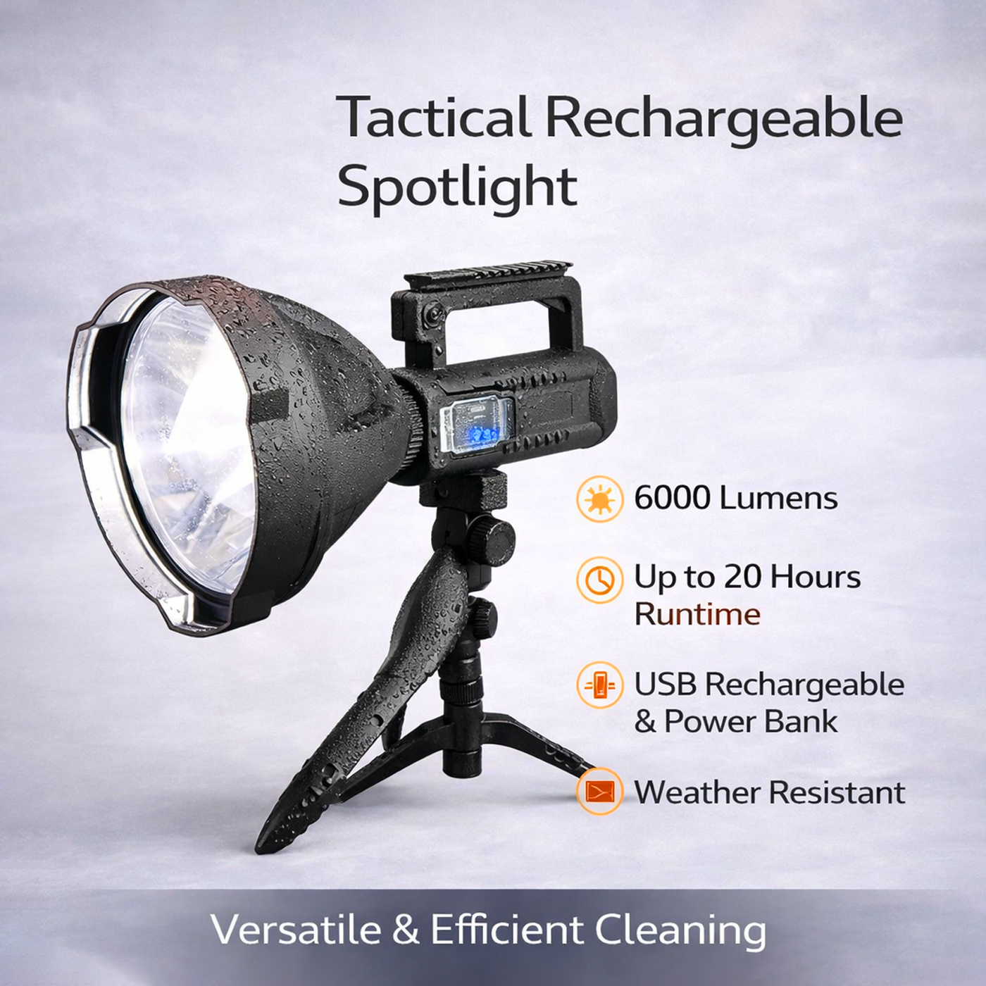 Portable LED Flashlight