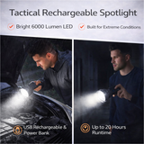 Portable LED Flashlight