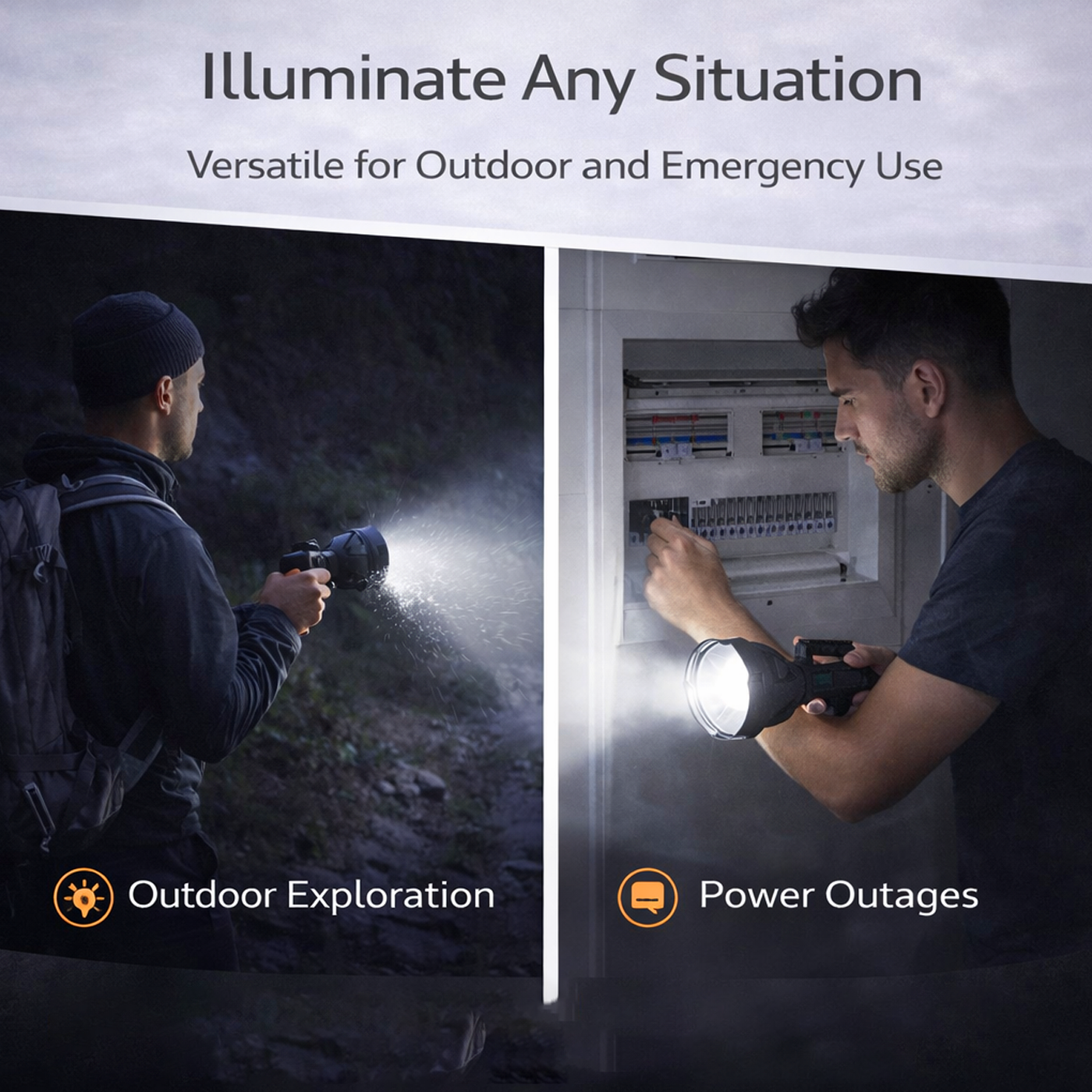 Portable LED Flashlight