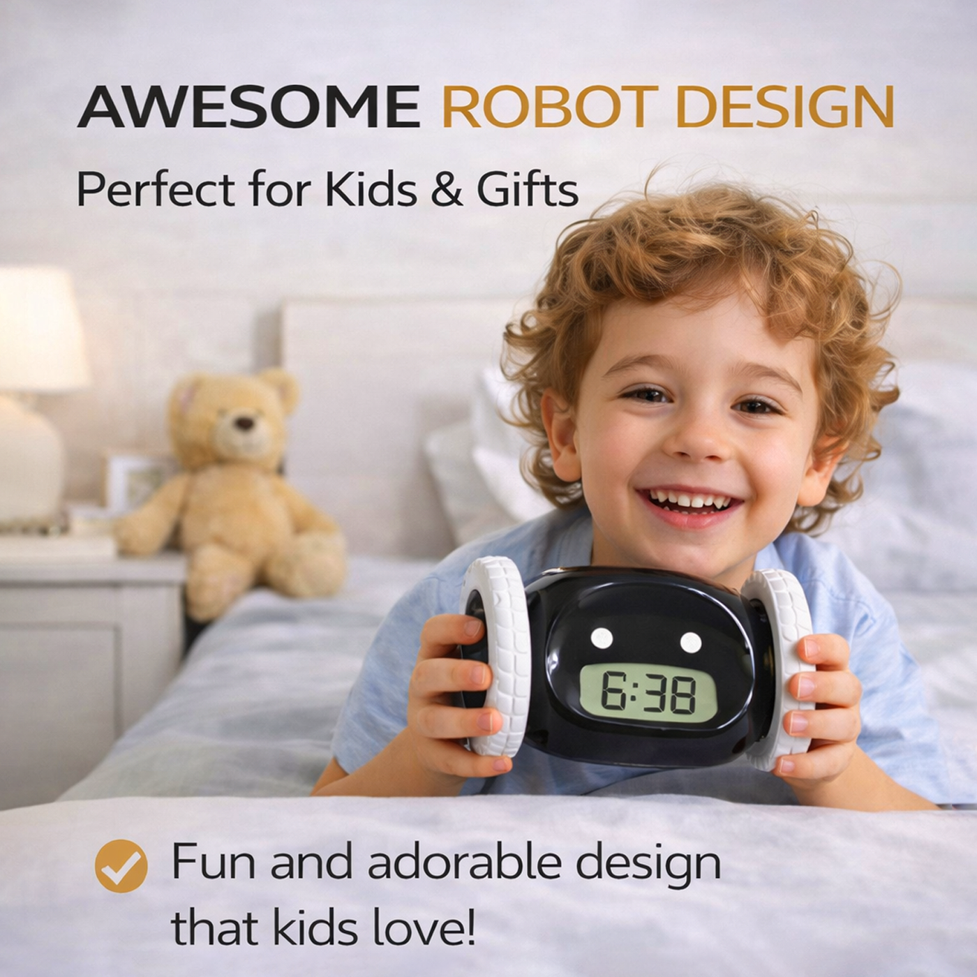 Robotic Alarm Clock