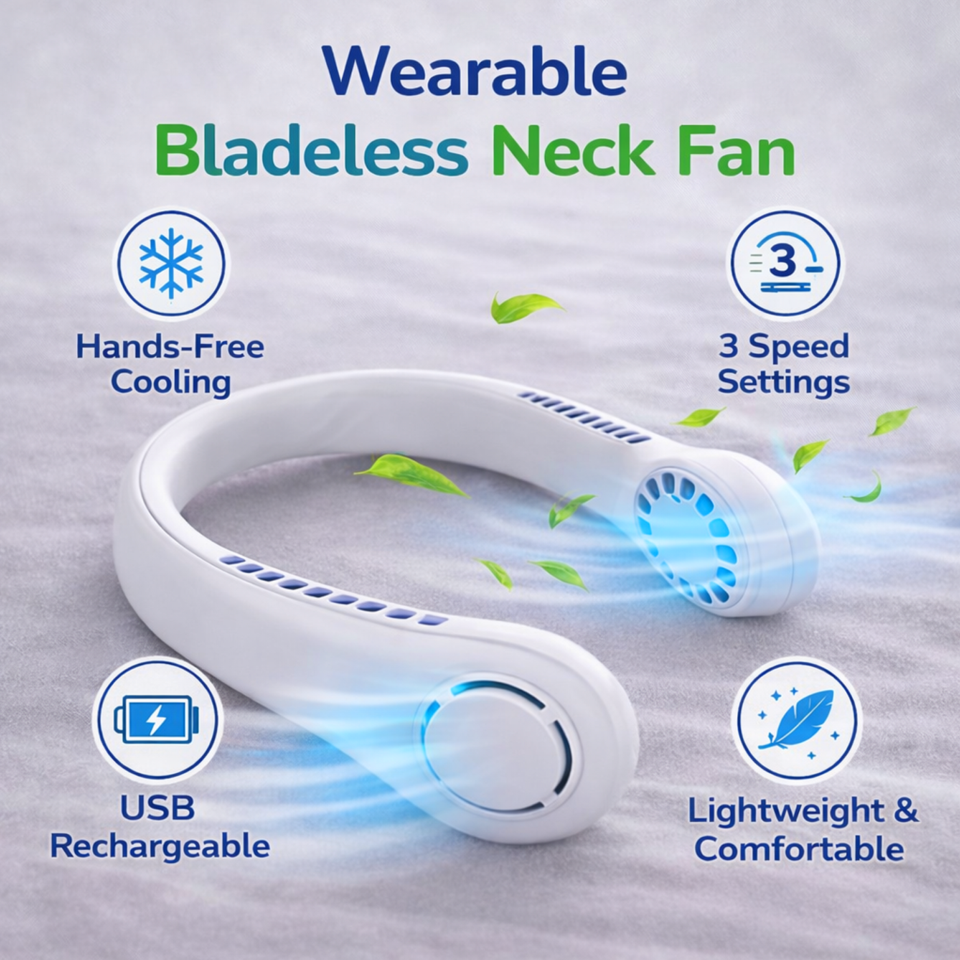 Vaneless Neck Hanging Fan