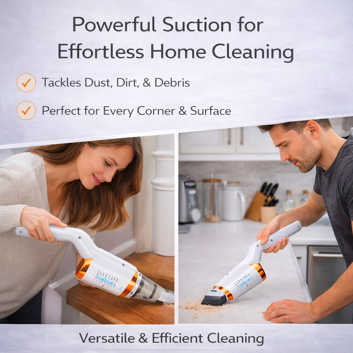 Wireless Vacuum Cleaner 3-in-1
