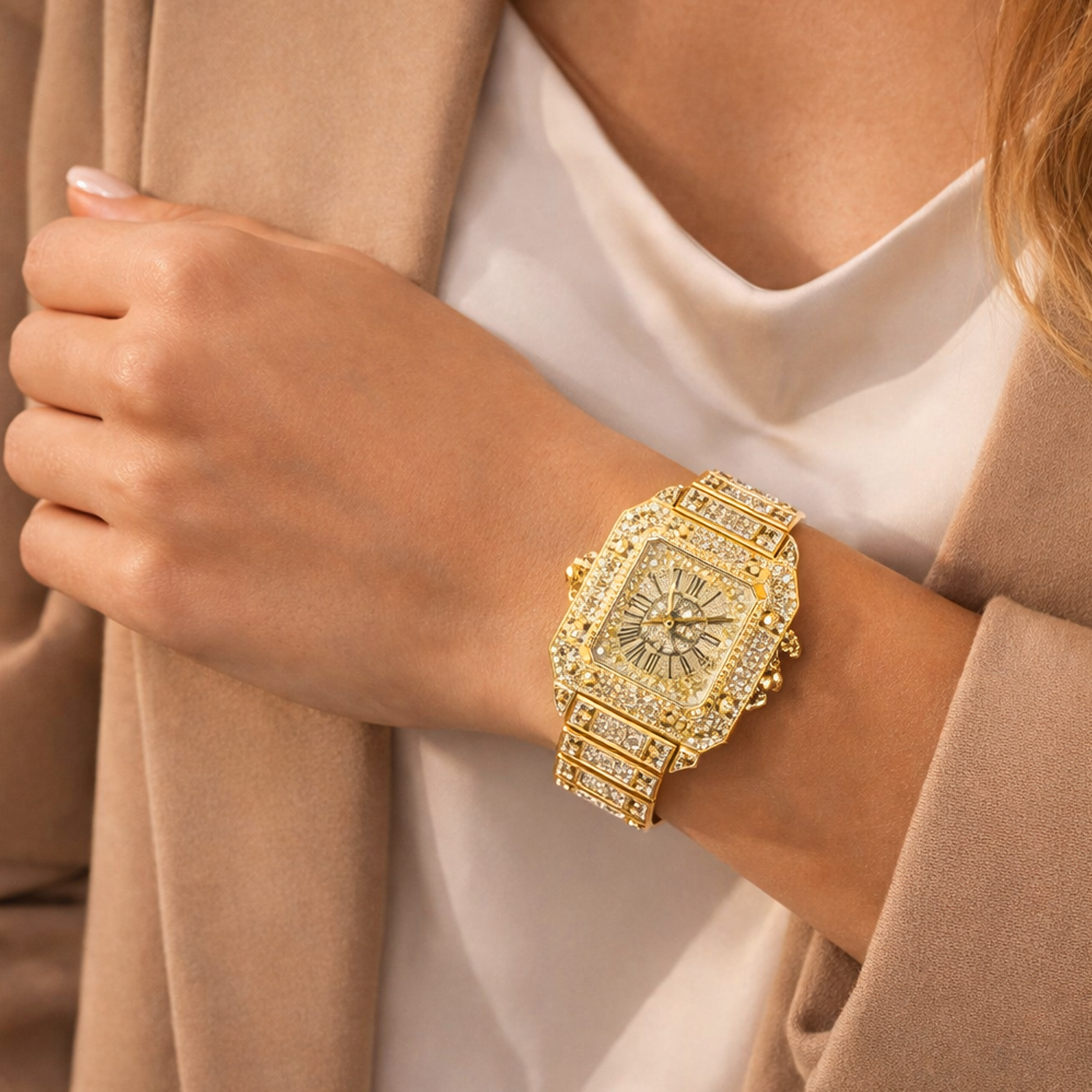 Women Gold Watch